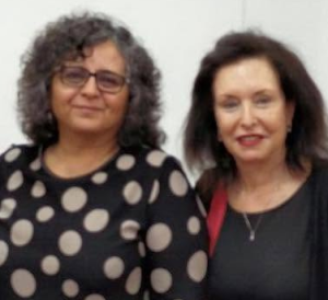 ענת סבידור עם המחבלת אהובת נפשה אעידא תומא סלימאן