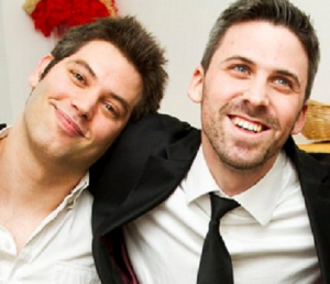 יונתן ברמן עם יוני לבני מהימים העליזים בפרקליטות