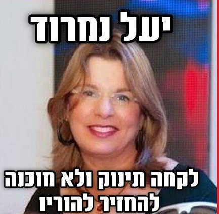 יעל נמרוד עובדת סוציאלית חוטפת ילדים כמו נוחבה