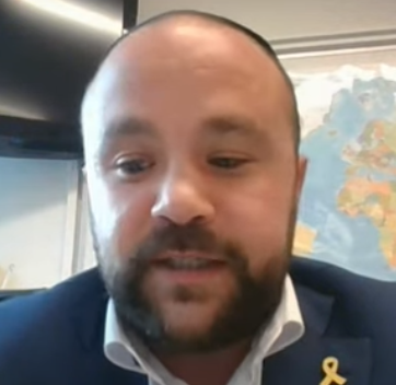 רפי ראוף אלכסנדר לערער חטף תלונה מאנטישמים פלסטינים הפועלים בבלגיה