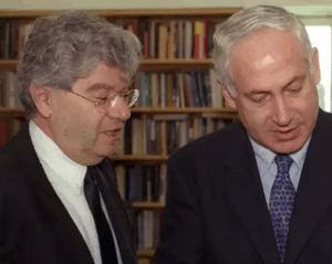 ביבי עם המנגלה אהרון ברק