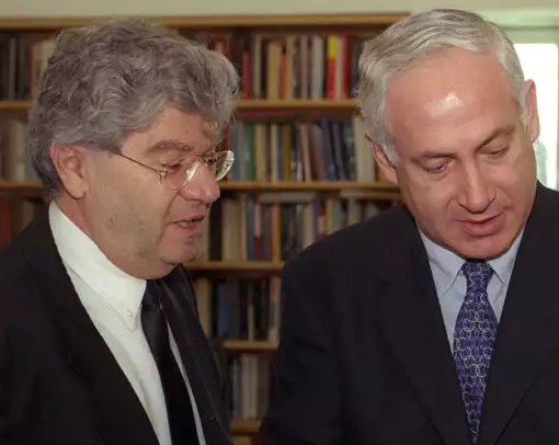 ביבי עם המנגלה אהרון ברק