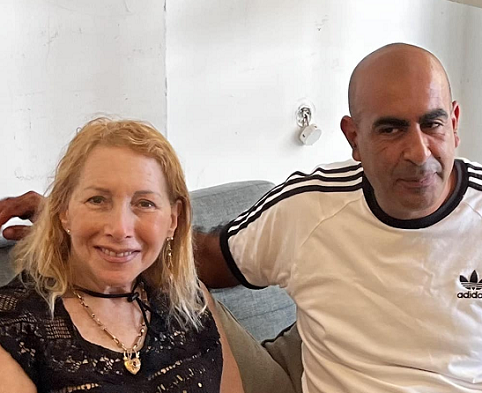 ברק כהן עם חברתו הטובה תמר גרשוני הירשפלד