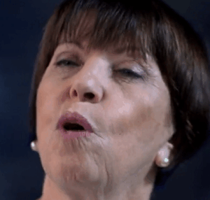 זהבה גלאון כלבה מקומטת ופמינאצית