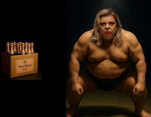 יצירה אומנותית של רוני דונביץ על שרה נתניהו