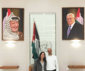 יגאל רמבם בביקור אצל אבו נחבה במוקטערמאללה