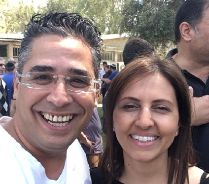 גילה גמליאל עם אגם מונטקיו