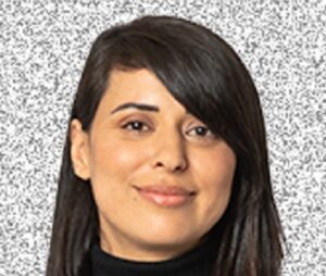 ערין ספדי פרקליטה פלסטינית עזתית במחלקת בגצים