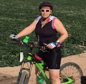 תמי אולמן השתתפה במירוץ אופניים למען שלום הנוחבות