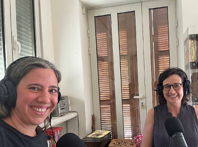 דפנה הקר עם מיכל גרא מרגליות 2 בהמות מגדר