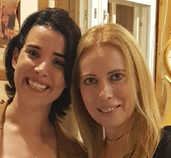 יפעת ארמוזה עם הנוכלת האלימה שירה איסקוב